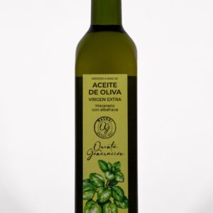 Aceite de Oliva Extra Virgen Saborizado Albahaca x 500 ml