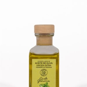 Aceite de Oliva Extra Virgen Saborizado Albahaca x 50 ml